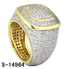 High Quality Fashion Jewelry 925 Sterling Silver Ring with Diamond